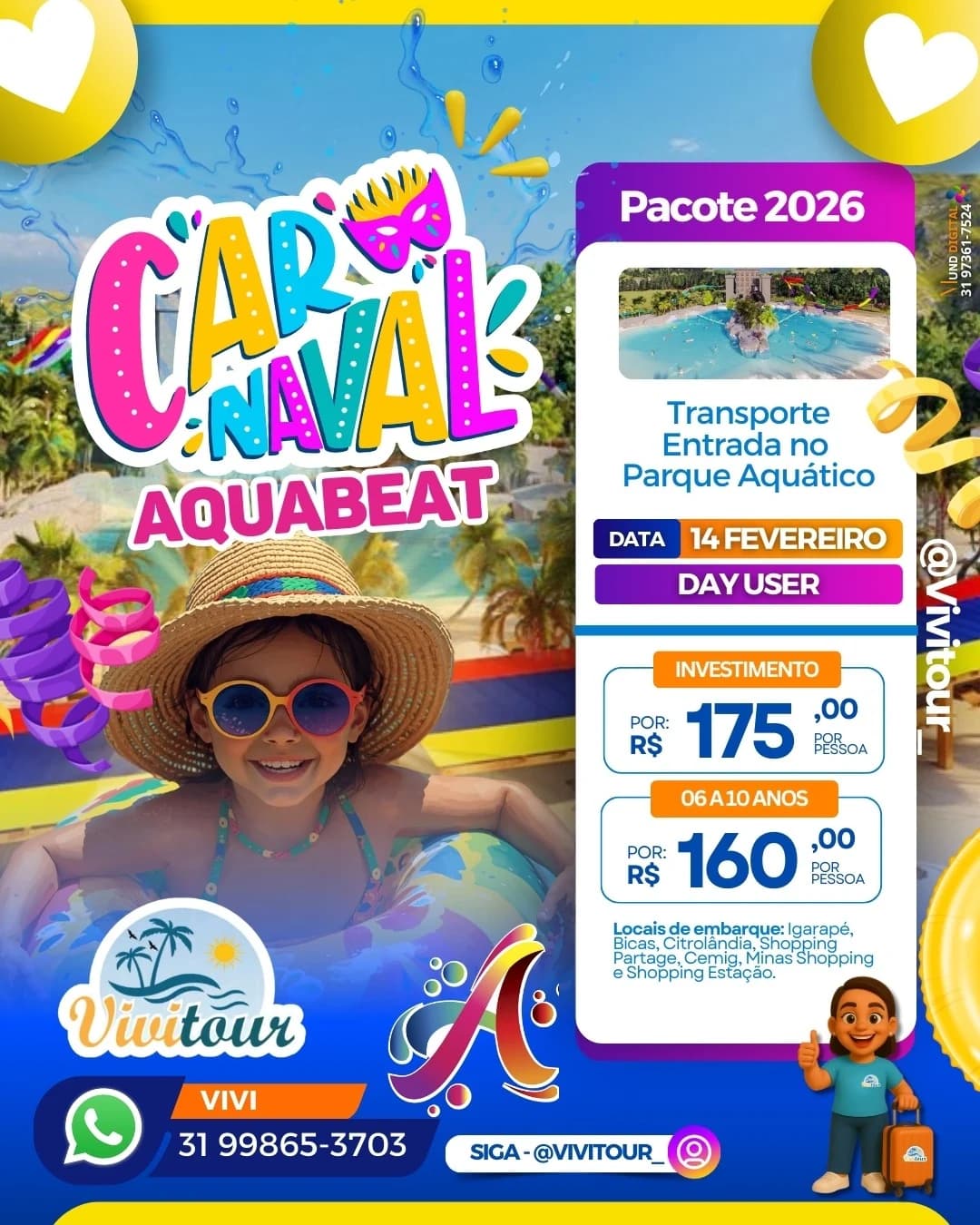 AQUABETH 14 FEVEREIRO CARNAVAL